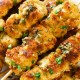Chicken Spiedini with Amogio Sauce